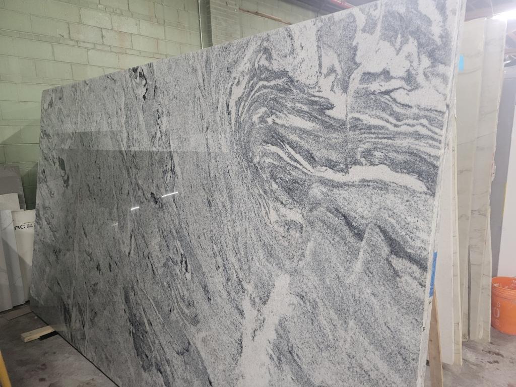 A sample of a granite kitchen countertop
